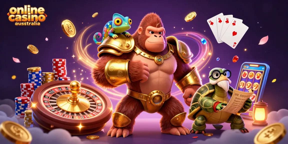 Experience excitement at an online casino Australia with vibrant gaming elements and rich graphics.