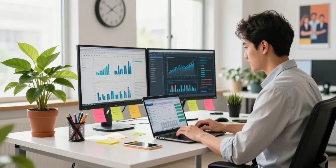 Professional workspace showcasing productivity and innovation on the WPS Official Website.