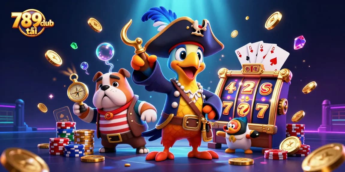 Enhance your gaming experience with 789club tải through vibrant slots and casino elements.