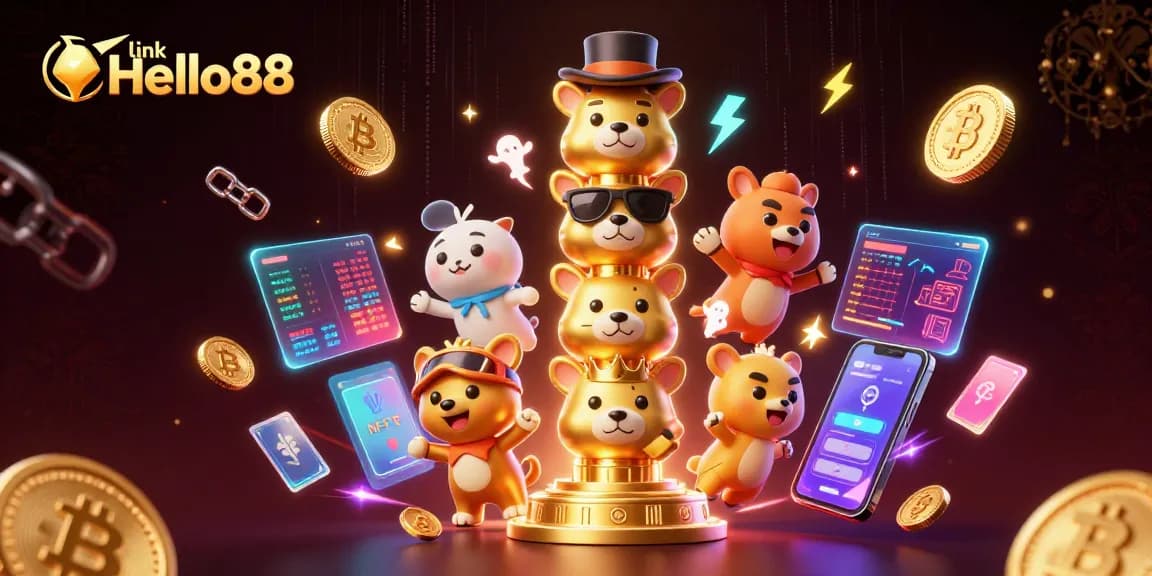 Engage with link Hello88 for exciting gaming adventures in a vibrant 3D casino world.