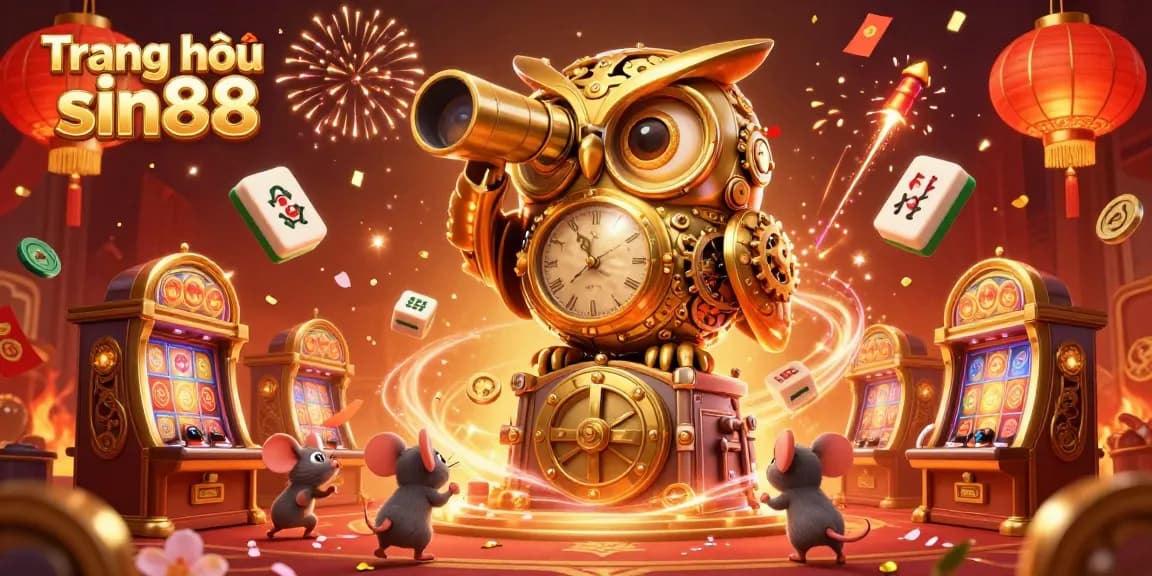 Experience the thrill of gaming on trang chủ sin88 with lively characters and colorful casino elements.
