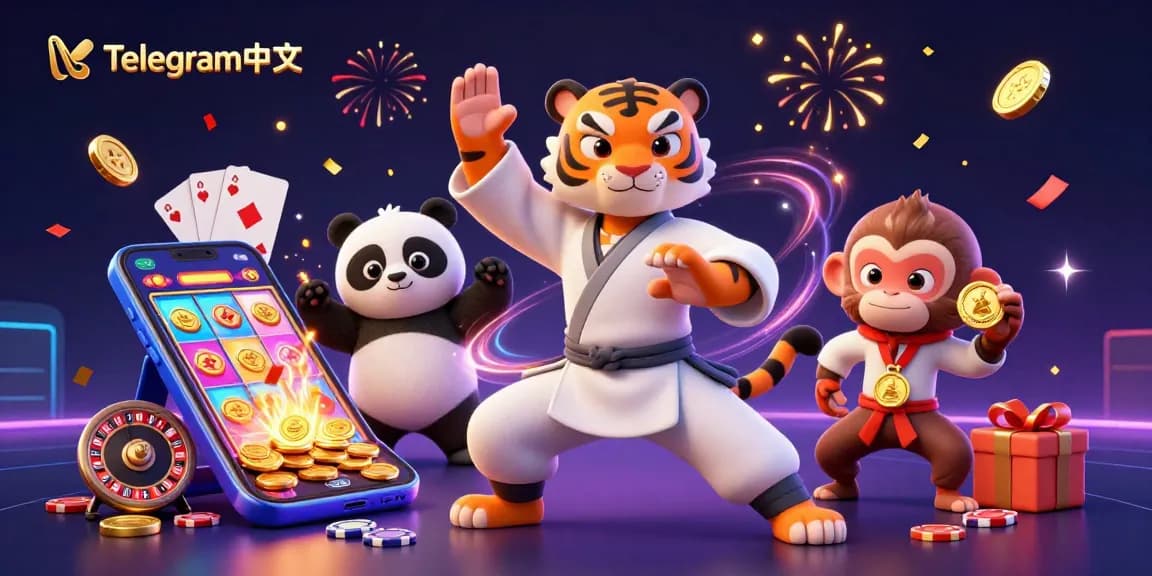 感受Telegram中文的赌场游戏兴奋，我们的功夫大师们参与生动的老虎机活动。