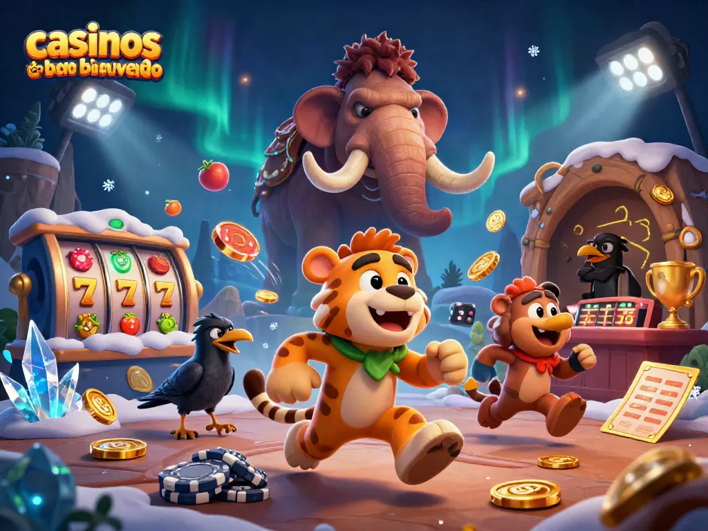 Activa bonos atractivos en casinos con bono de bienvenida jugando y ganando en un entorno de casino vibrante.